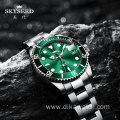 SKYSEED green water ghost watch male mechanical watch